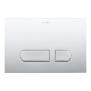 Duravit Plaque de commande DuraSystem 21,7x14,7 cm, plastique chromé brillant, pour WC-4