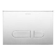 Duravit Plaque de commande DuraSystem 21,7x14,7 cm, plastique chromé brillant, pour WC-5