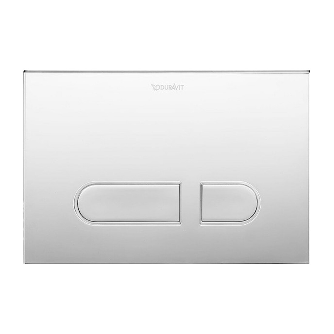 Duravit Plaque de commande DuraSystem 21,7x14,7 cm, plastique chromé brillant, pour WC
