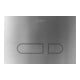 Duravit Plaque de commande DuraSystem 21,7x25 cm, méc., pour WC A1, ES brossé-1