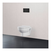 Duravit Plaque de commande DuraSystem à poser, pour WC Beta, noir mat-2