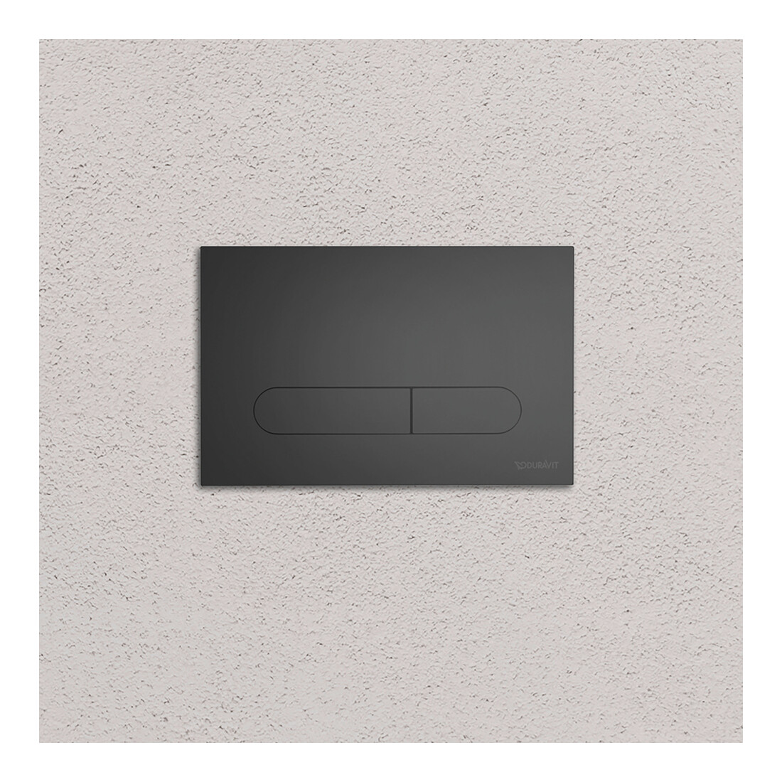 Duravit Plaque de commande DuraSystem à poser, pour WC Beta, noir mat