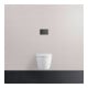 Duravit Plaque de commande DuraSystem à poser, pour WC Beta, noir mat
