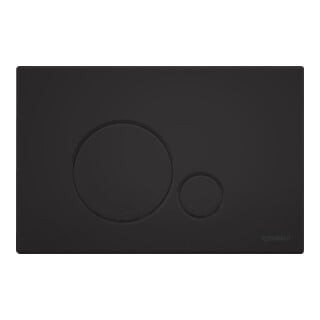Duravit Plaque de commande DuraSystem à poser, pour WC Beta, noir mat