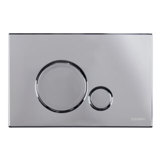 Duravit Plaque de commande DuraSystem en saillie, pour WC Beta, chrome brillant