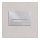 Duravit Plaque de commande DuraSystem mécanique pour WC Bet 100, chrome brillant