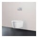 Duravit Plaque de commande DuraSystem mécanique pour WC Bet 100, chrome brillant