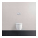Duravit Plaque de commande DuraSystem mécanique pour WC Bet 100, chrome brillant