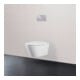 Duravit Plaque de commande DuraSystem mécanique pour WC Bet 100, chrome brillant