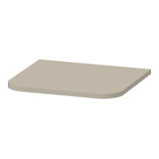 Duravit Plaque de recouvrement Happy D.2 Plus 40,3x36,4 cm, pour demi-armoires, T m
