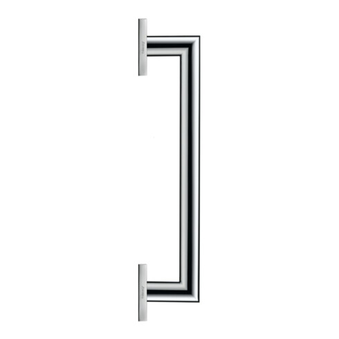 Duravit Poignée de baignoire Karree 36,8x7,5 cm, chrome