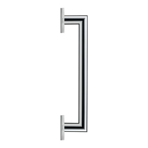 Duravit Poignée de baignoire Karree 36,8x7,5 cm, chrome