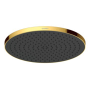 Duravit Pomme de tête 1jet 230 MinusFlow Ø 230 mm, Raccord G 1/2, Or poli