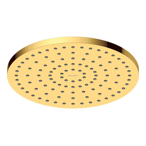 Duravit Pomme de tête 1jet 250 MinusFlow Ø 250 mm, raccord G 1/2, or poli