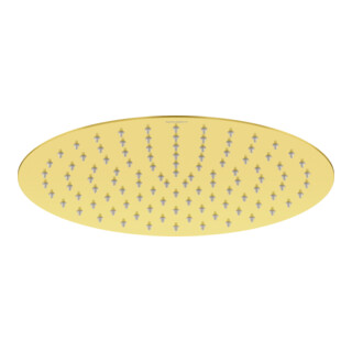Duravit Pomme de tête 1jet 300 d 300 mm, raccord fileté G 1/2, or poli