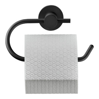 Duravit Porte-papier D-Code 16,5x6,6 cm, noir mat