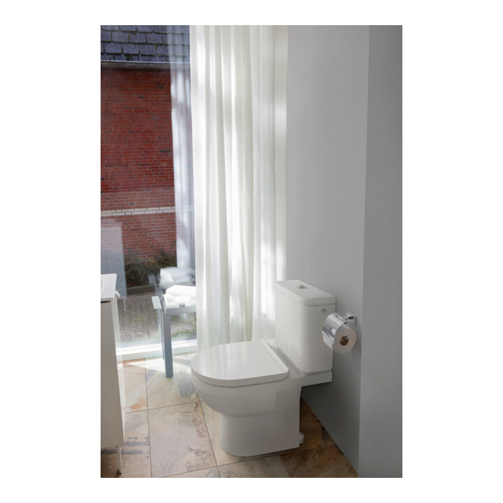 Duravit Porte-papier Karree 13,8x8,9 cm, chrome