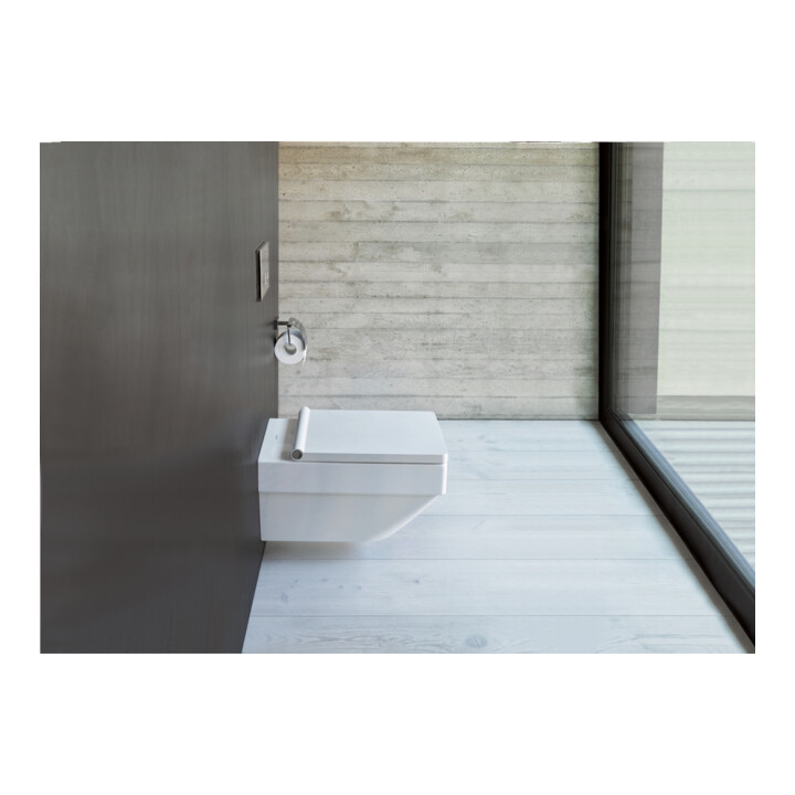 Duravit Porte-papier Karree 13,8x8,9 cm, chrome