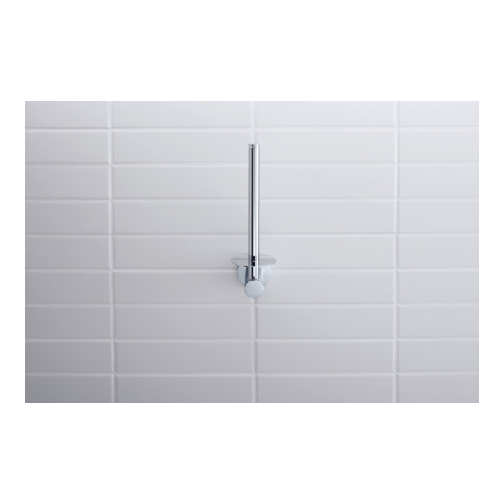 Duravit Porte-papier réserve D-Code 6x9,5 cm, chrome