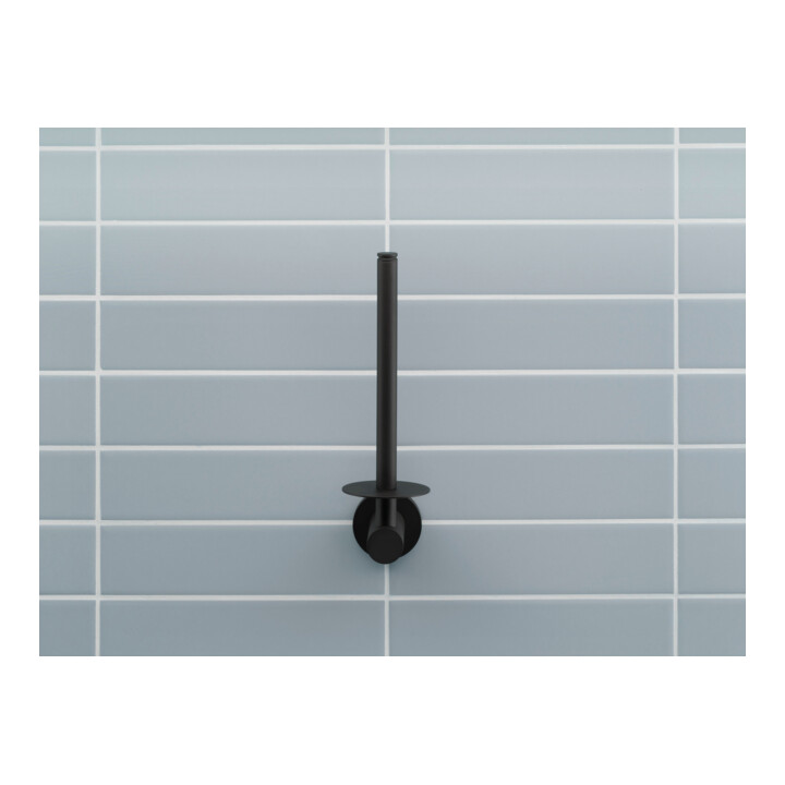 Duravit Porte-papier réservé D-Code 6x9,5 cm, noir mat