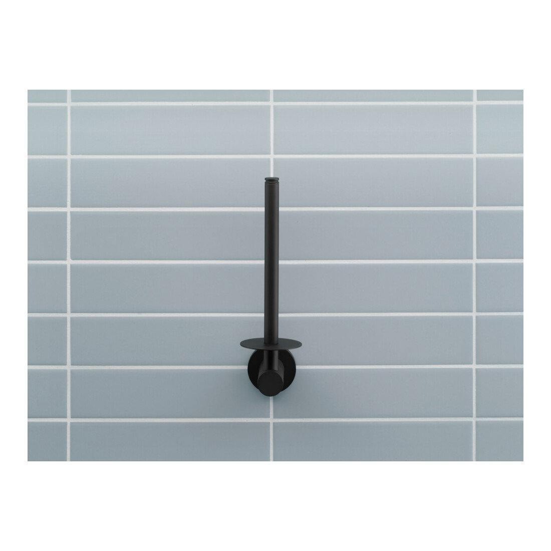 Duravit Porte-papier réservé D-Code 6x9,5 cm, noir mat