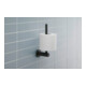 Duravit Porte-papier réservé D-Code 6x9,5 cm, noir mat-4