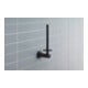 Duravit Porte-papier réservé D-Code 6x9,5 cm, noir mat