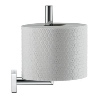 Duravit Porte-papier réserve Karree 6,8x7,7 cm, chrome