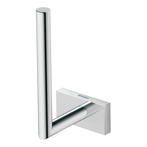 Duravit Porte-papier réserve Karree 6,8x7,7 cm, chrome