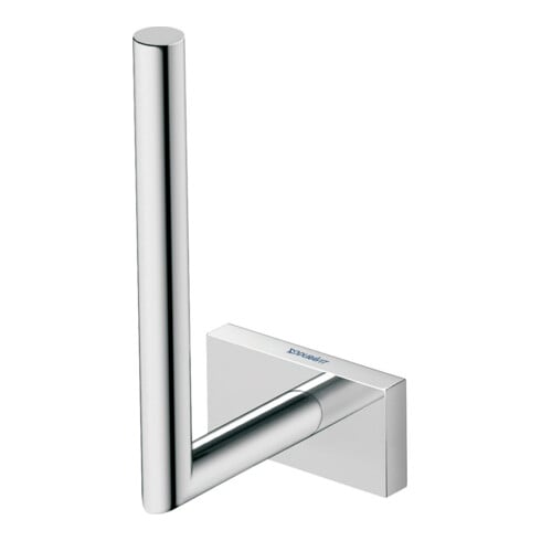 Duravit Porte-papier réserve Karree 6,8x7,7 cm, chrome