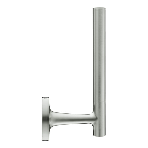 Duravit Porte-papier réserve Starck T 5x7,3 cm, acier inoxydable brossé