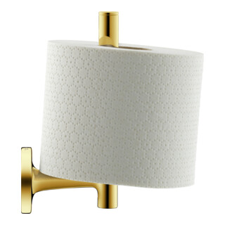 Duravit Porte-papier réserve Starck T 5x7,3 cm, or poli