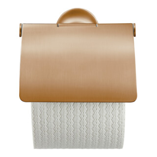 Duravit Porte-papier Starck T 12,5x8,3 cm, avec couvercle, bronze brossé