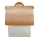 Duravit Porte-papier Starck T 12,5x8,3 cm, avec couvercle, bronze brossé-1