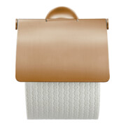 Duravit Porte-papier Starck T 12,5x8,3 cm, avec couvercle, bronze brossé