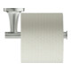 Duravit Porte-papier Starck T 15,2x7,6 cm, latéral, acier inoxydable brossé-1