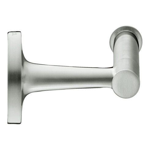 Duravit Porte-papier Starck T 15,2x7,6 cm, latéral, acier inoxydable brossé