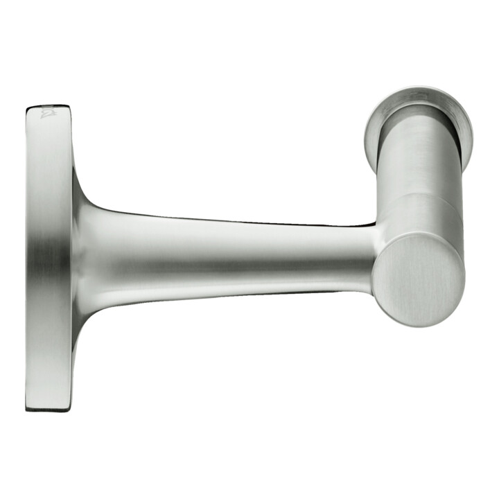 Duravit Porte-papier Starck T 15,2x7,6 cm, latéral, acier inoxydable brossé