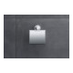 Duravit Porte-papier toilette Starck T 12,5x8,3 cm, avec couvercle, chrome-4