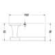 Duravit Porte-papier toilette Starck T 15,2x7,6 cm, latéral, bronze brossé-2