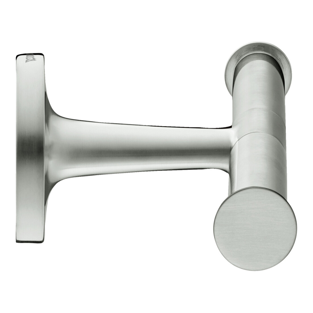 Duravit Porte-papier toilette Starck T 25,5x7,6 cm, double, acier inoxydable brossé