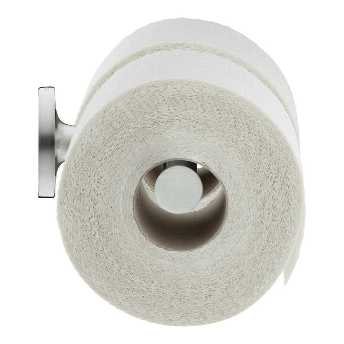 Duravit Porte-papier toilette Starck T 25,5x7,6 cm, double, acier inoxydable brossé