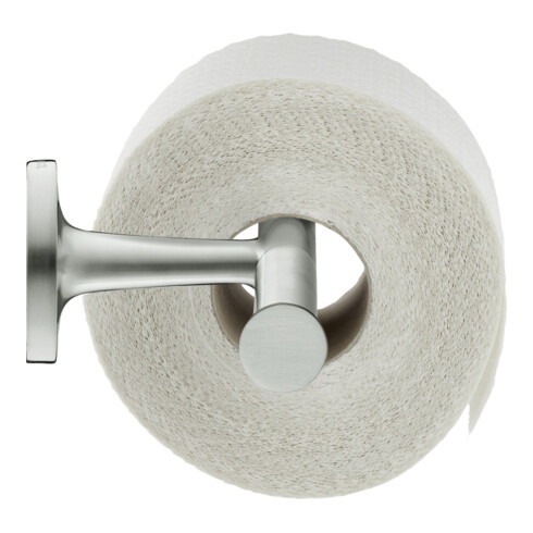 Duravit Porte-papier toilette Starck T 25,5x7,6 cm, double, acier inoxydable brossé