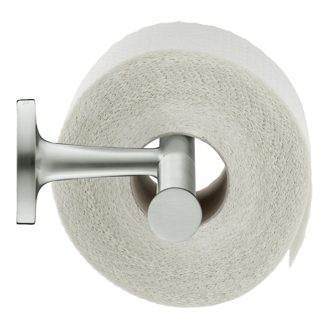 Duravit Porte-papier toilette Starck T 25,5x7,6 cm, double, acier inoxydable brossé