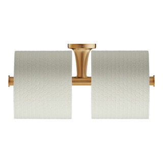 Duravit Porte-papier toilette Starck T 25,5x7,6 cm, double, bronze brossé