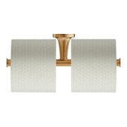 Duravit Porte-papier toilette Starck T 25,5x7,6 cm, double, bronze brossé