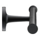 Duravit Porte-papier toilette Starck T 25,5x7,6 cm, double, noir mat-1