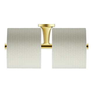 Duravit Porte-papier toilette Starck T 25,5x7,6 cm, double, or poli