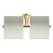 Duravit Porte-papier toilette Starck T 25,5x7,6 cm, double, or poli