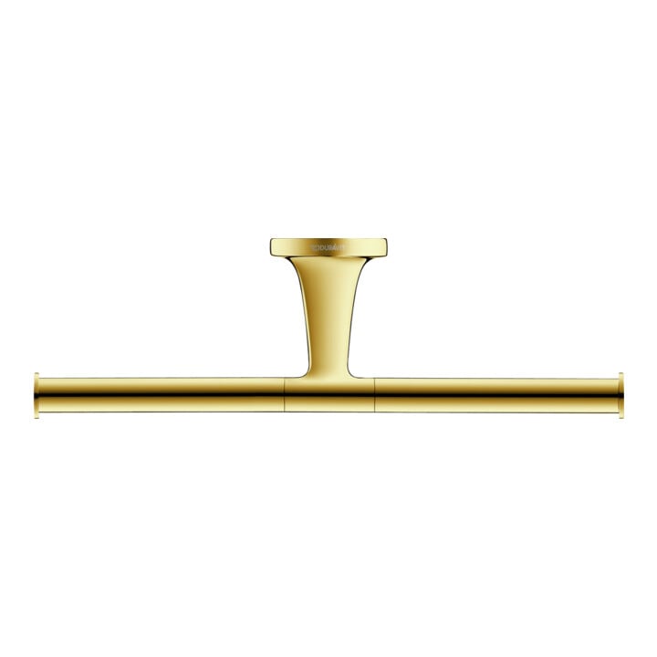 Duravit Porte-papier toilette Starck T 25,5x7,6 cm, double, or poli